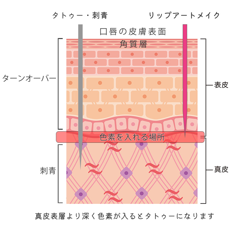 リップアートメイクとは